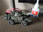 1/72 American V-150 Wheeled Armored Vehicle Painted Finished Model